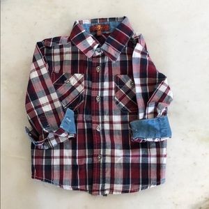 7 for all Mankind Button-up